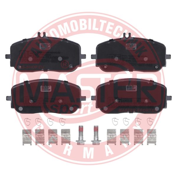 Placute frana MERCEDES-BENZ A-CLASS (W177) A 220 4-matic (177.045) benzina 190 cai MASTERSPORT GERMANY 13046038822N-SET-MS