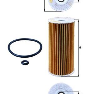 Filtru ulei MERCEDES-BENZ A-CLASS (W169) A 160 CDI (169.006, 169.306) diesel 82 cai MAHLE ORIGINAL OX 201D