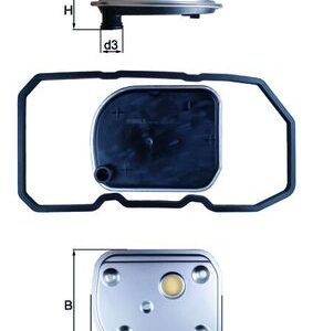 Filtru hidraulic cutie de viteze automata MERCEDES-BENZ A-CLASS (W169) A 180 CDI (169.007, 169.307) diesel 109 cai KNECHT HX 158D
