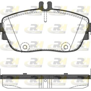 Placute frana MERCEDES-BENZ A-CLASS (W176) A 200 CDI (176.001) diesel 136 cai ROADHOUSE 21485.08