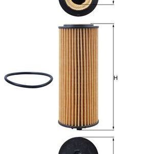 Filtru ulei MERCEDES-BENZ A-CLASS (W176) A 45 AMG 4-matic (176.052) benzina 360 cai MAHLE ORIGINAL OX 1162D