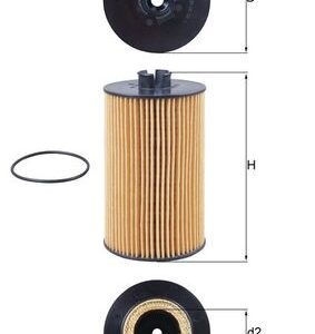 Filtru ulei MERCEDES-BENZ ACCELO 1016 diesel 156 cai MAHLE ORIGINAL OX 161D