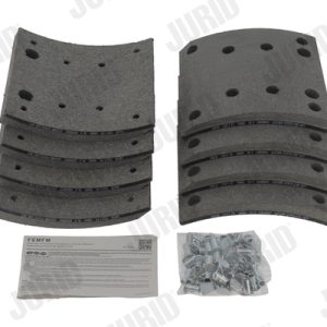Set garnituri de frictiune frana tambur MERCEDES-BENZ ACTROS 1846 S, 1846 LS diesel 456 cai JURID 1949511230