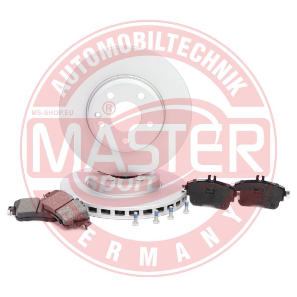Set frana frana disc MERCEDES-BENZ A-CLASS (W176) A 180 (176.042) benzina 122 cai MASTERSPORT GERMANY 202802760