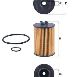 Filtru ulei MERCEDES-BENZ A-CLASS (W169) A 200 TURBO (169.034, 169.334) benzina 193 cai MAHLE ORIGINAL OX 382D