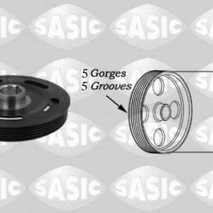 Fulie curea arbore cotit MERCEDES-BENZ A-CLASS (W168) A 170 CDI (168.008) diesel 90 cai SASIC 2156010