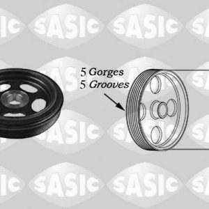 Fulie curea arbore cotit MERCEDES-BENZ A-CLASS (W169) A 200 CDI (169.008, 169.308) diesel 140 cai SASIC 2156023