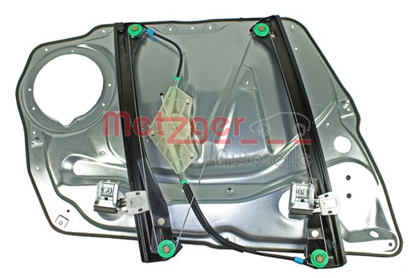 Mecanism actionare geam MERCEDES-BENZ A-CLASS (W169) A 200 TURBO (169.034, 169.334) benzina 193 cai METZGER 2160272