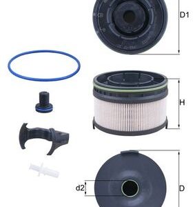 Filtru combustibil MERCEDES-BENZ A-CLASS (W177) A 220 d 4-matic (177.015) diesel 190 cai MAHLE ORIGINAL KX 533KIT
