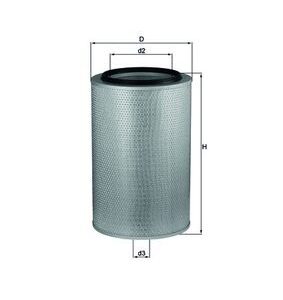 Filtru aer MERCEDES-BENZ ACTROS 2535 L diesel 354 cai KNECHT LX 273