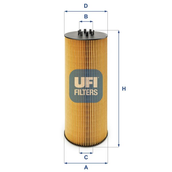 Filtru ulei MERCEDES-BENZ ACTROS 4143 AK diesel 428 cai UFI 25.006.00