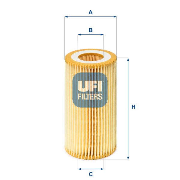 Filtru ulei MERCEDES-BENZ M-CLASS (W163) ML 270 CDI (163.113) diesel 163 cai UFI 25.013.00