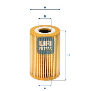 Filtru ulei MERCEDES-BENZ A-CLASS (W168) A 210 (168.035, 168.135) benzina 140 cai UFI 25.014.00