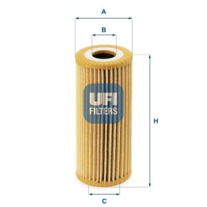 Filtru ulei MERCEDES-BENZ A-CLASS (W169) A 160 CDI (169.006, 169.306) diesel 82 cai UFI 25.067.00