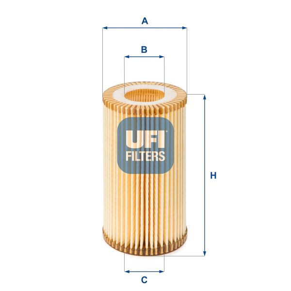 Filtru ulei MERCEDES-BENZ A-CLASS (W176) A 220 CDI (176.003) diesel 163 cai UFI 25.159.00