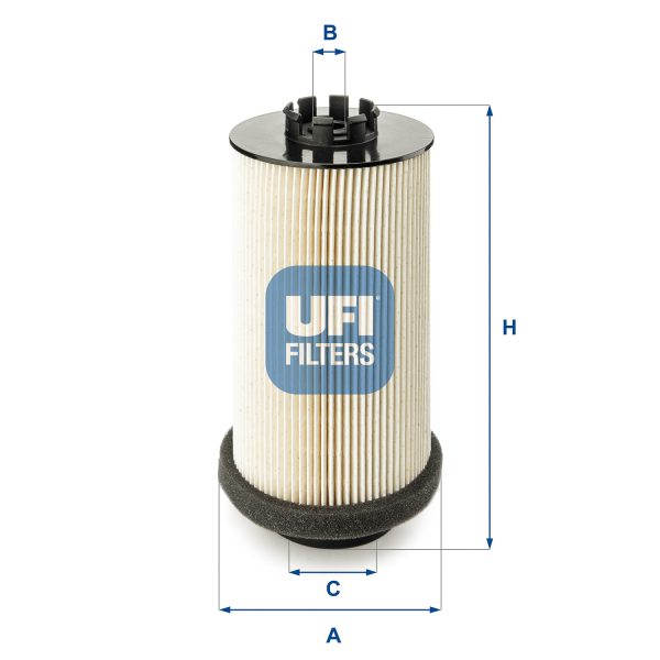 Filtru combustibil MERCEDES-BENZ ACTROS 4143 AK diesel 428 cai UFI 26.001.00