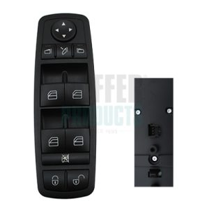 Comutator macara geam MERCEDES-BENZ A-CLASS (W169) A 160 (169.031, 169.331) benzina 95 cai MEAT DORIA 26073