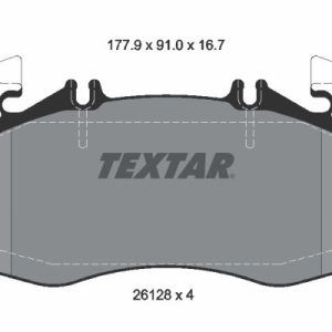 Placute frana MERCEDES-BENZ A-CLASS (W177) AMG A 45 4-matic+ (177.053) benzina 387 cai TEXTAR 2612801