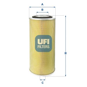 Filtru aer MERCEDES-BENZ ACTROS 1848 AK diesel 476 cai UFI 27.806.00