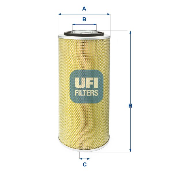 Filtru aer MERCEDES-BENZ ACTROS 1848 AK diesel 476 cai UFI 27.806.00