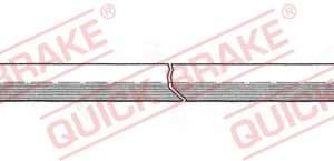 Furtun frana MERCEDES-BENZ A-CLASS (W168) A 160 (168.033, 168.133) benzina 102 cai QUICK BRAKE 27.056