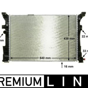 Radiator racire motor MERCEDES-BENZ A-CLASS (W176) A 180 CDI (176.000) diesel 109 cai MAHLE ORIGINAL CR 2169 000P
