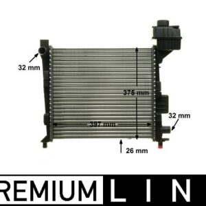 Radiator racire motor MERCEDES-BENZ A-CLASS (W168) A 140 (168.031, 168.131) benzina 82 cai MAHLE ORIGINAL CR 322 000P