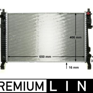 Radiator racire motor MERCEDES-BENZ A-CLASS (W169) A 160 (169.031, 169.331) benzina 95 cai MAHLE ORIGINAL CR 661 000P
