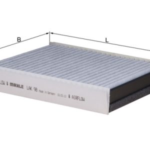 Filtru polen MERCEDES-BENZ M-CLASS (W163) ML 270 CDI (163.113) diesel 163 cai MAHLE ORIGINAL LAK 98