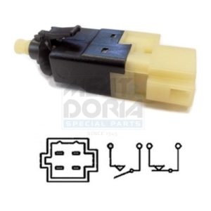 Comutator lumini frana MERCEDES-BENZ A-CLASS (W169) A 150 (169.031, 169.331) benzina 95 cai MEAT DORIA 35101