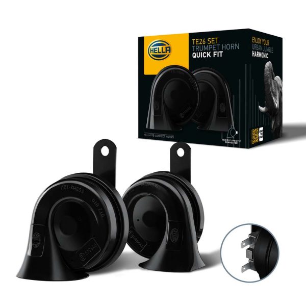 Claxon MERCEDES-BENZ A-CLASS (W169) A 160 (169.031, 169.331) benzina 95 cai HELLA 3FH 012 010-061