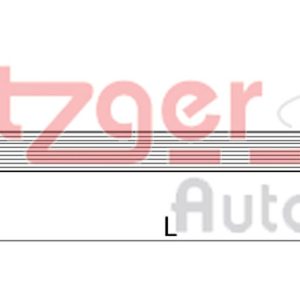 Furtun frana MERCEDES-BENZ A-CLASS (W176) A 45 AMG 4-matic (176.052) benzina 360 cai METZGER 4111367