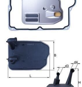 Filtru hidraulic cutie de viteze automata MERCEDES-BENZ A-CLASS (W177) A 250 (177.046) benzina 224 cai KNECHT HX 161D