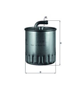 Filtru combustibil MERCEDES-BENZ M-CLASS (W163) ML 270 CDI (163.113) diesel 163 cai KNECHT KL 179