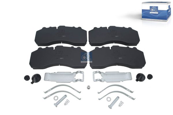 Placute frana MERCEDES-BENZ ACTROS 3243 B diesel 428 cai DT SPARE PARTS 4.90930