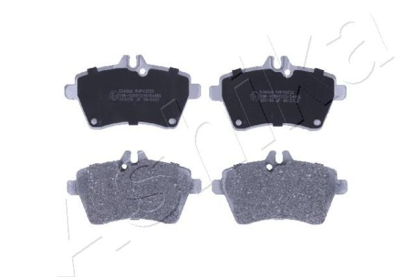 Placute frana MERCEDES-BENZ A-CLASS (W169) A 150 (169.031, 169.331) benzina 95 cai ASHIKA 50-00-0068