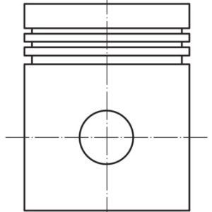 Piston MERCEDES-BENZ A-CLASS (W169) A 160 (169.031, 169.331) benzina 95 cai MAHLE ORIGINAL 004 68 00