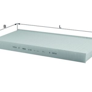 Filtru polen MERCEDES-BENZ A-CLASS (W169) A 200 CDI (169.008, 169.308) diesel 140 cai KNECHT LA 252