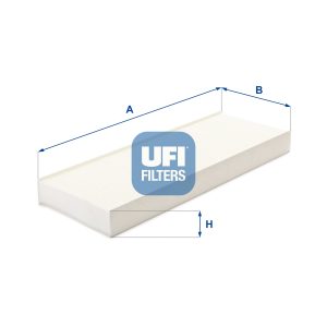 Filtru polen MERCEDES-BENZ ACTROS 1848, 1848 L diesel 476 cai UFI 53.072.00