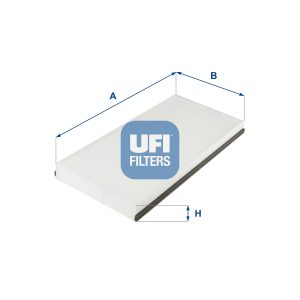 Filtru polen MERCEDES-BENZ A-CLASS (W169) E-CELL (169.090) electric 68 cai UFI 53.247.00