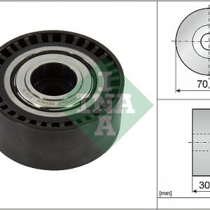 Rola ghidare / conducere curea transmisie MERCEDES-BENZ A-CLASS limuzina (V177) AMG A 35 Mild-Hybrid 4-matic (177.151) benzina/elector 306 cai INA 532 0923 10