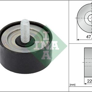Rola ghidare / conducere curea transmisie MERCEDES-BENZ A-CLASS (W177) A 250 e (177.085) benzina/elector 218 cai INA 532 1001 10