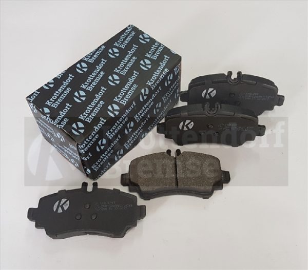 Placute frana MERCEDES-BENZ A-CLASS (W168) A 160 (168.033, 168.133) benzina 102 cai KROTTENDORF KRO1293