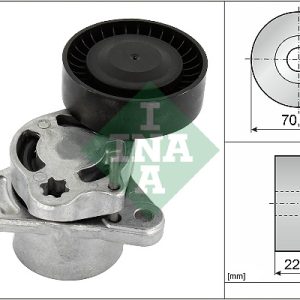 Intinzator curea transmisie MERCEDES-BENZ A-CLASS (W177) A 220 d 4-matic (177.015) diesel 190 cai INA 534 0709 10