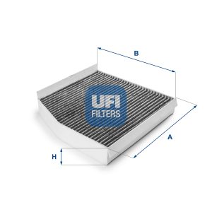 Filtru polen MERCEDES-BENZ A-CLASS (W176) A 250 4-matic (176.046) benzina 211 cai UFI 54.236.00