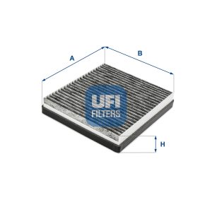 Filtru polen MERCEDES-BENZ M-CLASS (W163) ML 270 CDI (163.113) diesel 163 cai UFI 54.247.00