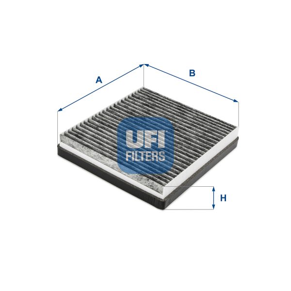 Filtru polen MERCEDES-BENZ M-CLASS (W163) ML 270 CDI (163.113) diesel 163 cai UFI 54.247.00