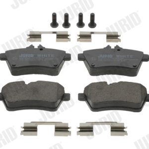 Placute frana MERCEDES-BENZ A-CLASS (W169) A 180 (169.032, 169.332) benzina 116 cai JURID 573265JC