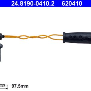 Senzor de avertizare uzura placute de frana MERCEDES-BENZ A-CLASS (W169) A 200 TURBO (169.034, 169.334) benzina 193 cai ATE 24.8190-0410.2