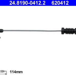Senzor de avertizare uzura placute de frana MERCEDES-BENZ M-CLASS (W163) ML 270 CDI (163.113) diesel 163 cai ATE 24.8190-0412.2